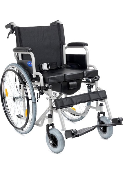 DM-550 Tuvalet Wc Özellikli Tekerlekli Sandalye 50 cm