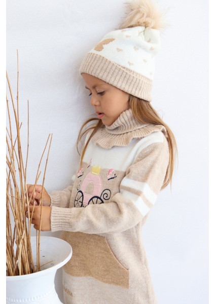 Triko,kazak,bere,boyunluk,kışlık,elbise,kız Çocuk,takım fiyatları