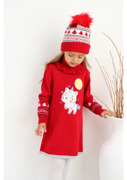 Triko,kazak,bere,boyunluk,kışlık,elbise,kız Çocuk,takım fırsatları