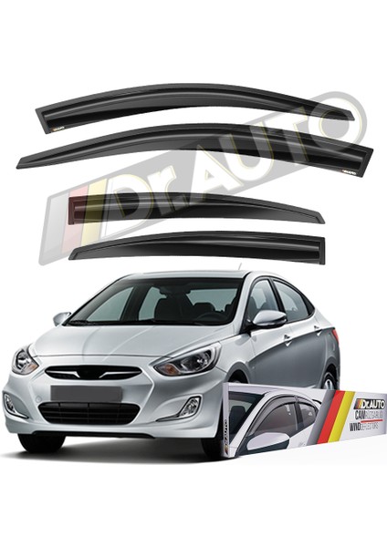 Hyundai Accent Blue 2011-2017 Arası Cam Rüzgarlığı 4lü