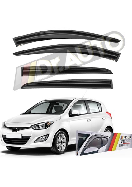Hyundai I20 2009-2014 Arası Cam Rüzgarlığı 4lü