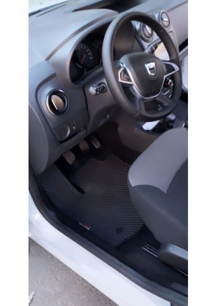 Dacia Dokker Panelvan (Ön 2 Paspas) Uyumlu Akıllı Paspas Araca Özel Oto Paspas Araba Paspas fiyatları