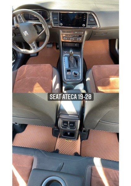 Ünal Matt Seat Ateca (2019-2020) Uyumlu Akıllı Paspas Araca Özel Oto Paspas Araba Paspas