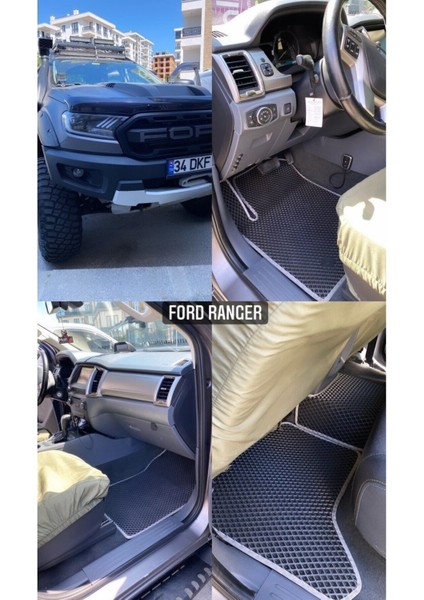 Ford Ranger Uyumlu Akıllı Paspas Araca Özel Oto Paspas Araba Paspas