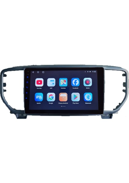 Kia sportage 2021-2019 Yıl Android Sürüm 13 Kablosuz Carplay Navigasyon Multimedya 9 Inç Ekran 2gb Ram 32GB Rom Hafıza fiyatları