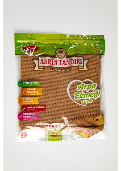 Sağlıklı Beslen Paketi 15'li Lavaş Tandır Ekmeği
