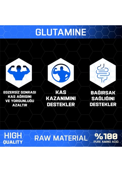 Glutamine 500 gr 100 Servis