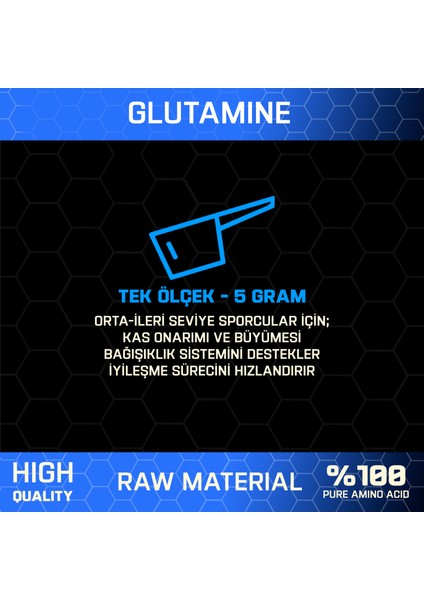 Glutamine 500 gr 100 Servis