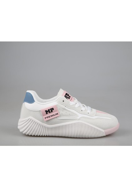 Mp 232-1328 Ithal Beyaz Mavi Unisex Sneakers
