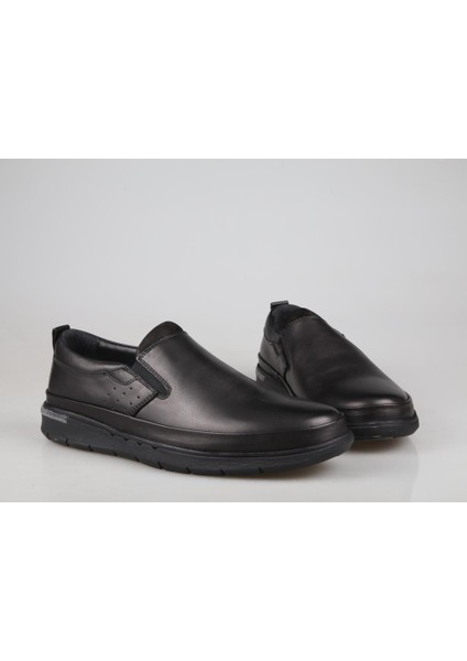 3K8809 Dr Jells Hakiki Deri Siyah Erkek Günlük Ayakkabı fırsatları