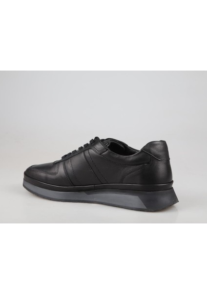 3K0926 Hakiki Deri Siyah Erkek Günlük Ayakkabı fiyatları