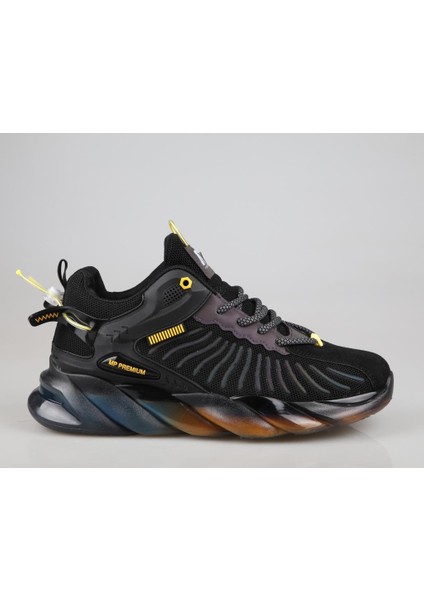 Mp 232-1229 Ithal Siyah Erkek Sneakers
