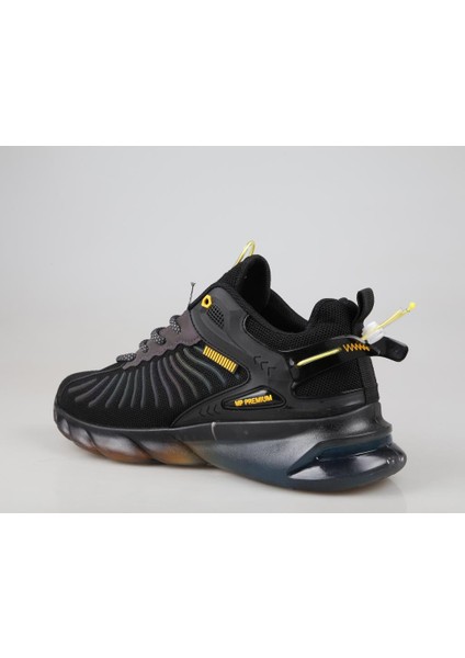 Mp 232-1229 Ithal Siyah Erkek Sneakers