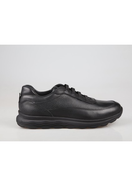 3K1401 Dr Jells Hakiki Deri Siyah Erkek Günlük Ayakkabı