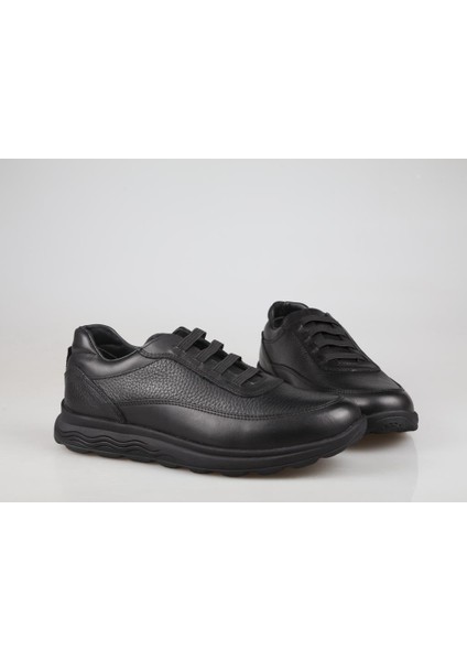 3K1401 Dr Jells Hakiki Deri Siyah Erkek Günlük Ayakkabı fırsatları