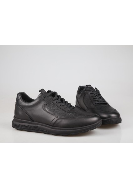 3K1584 Dr Jells Hakiki Deri Siyah Erkek Günlük Ayakkabı fırsatları