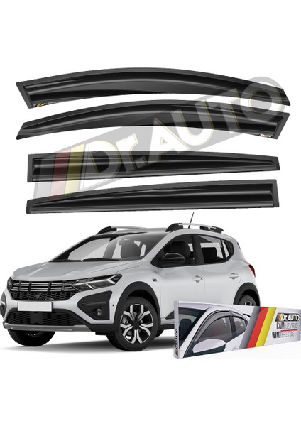 Dacia Sandero Stepway 2021 ve Sonrası Cam Rüzgarlığı 4lü
