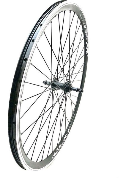 Bisiklet 24'' Arka Jant Örülü Çift Katlı Aluminyum V Fren