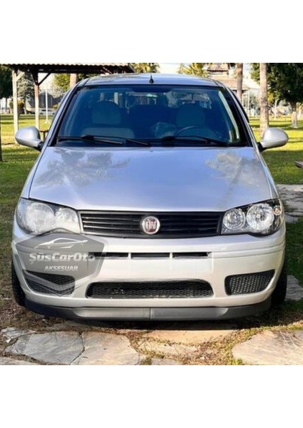 Fiat Albea 2002-2013 Uyumlu Üniversal Astra H Lip Esnek Ön Lip 2 Parça Tampon Altı Dil Karlık Ön Ek