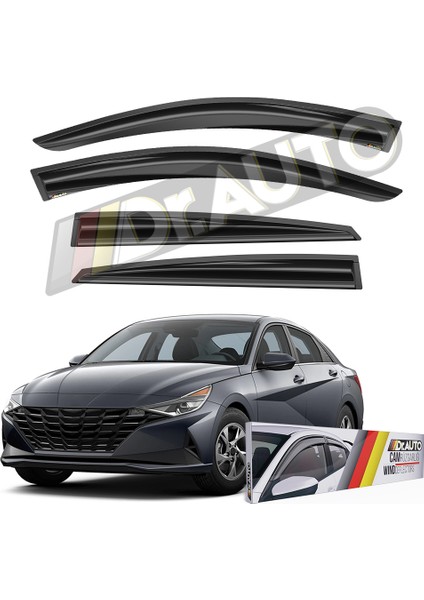 Hyundai Elantra 2021 ve Sonrası Cam Rüzgarlığı 4lü