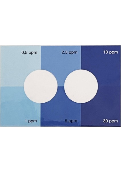 Fosfat (Orto) Test Kiti 100 Test (0,5 - 1 - 2,5 - 5 - 10 -30 Ppm)