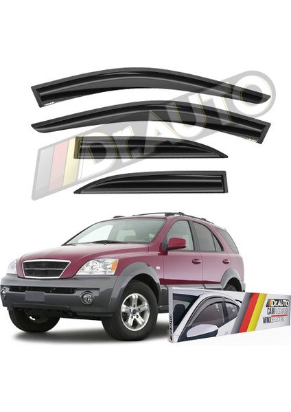 Kia Sorento 2002-2009 Arası Cam Rüzgarlığı 4lü