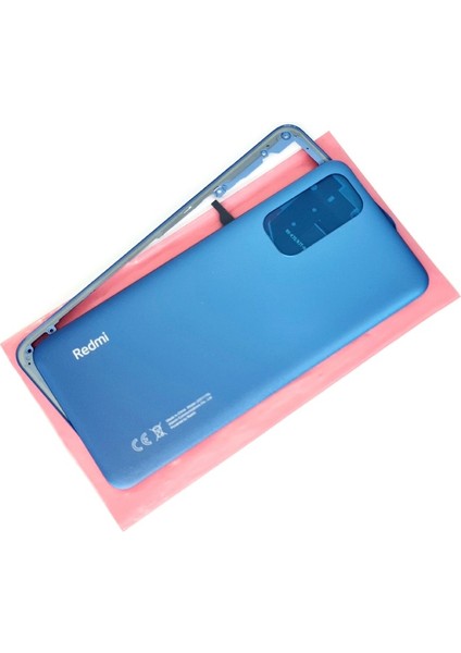 Xiaomi Redmi Note 11S Kasa Full Orj Arka Pil Batarya Kapağı (Tamir Seti) Mavi