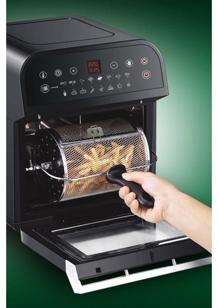 Çok Fonksiyonlu Yağsız Fritöz Air Friyer 12 Lt Kaf 5542