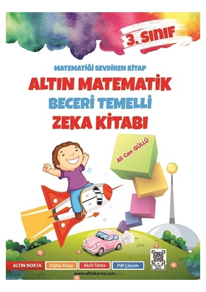 Altın Nokta Yayınevi 3. Sınıf Altın Matematik Zeka Kitabı