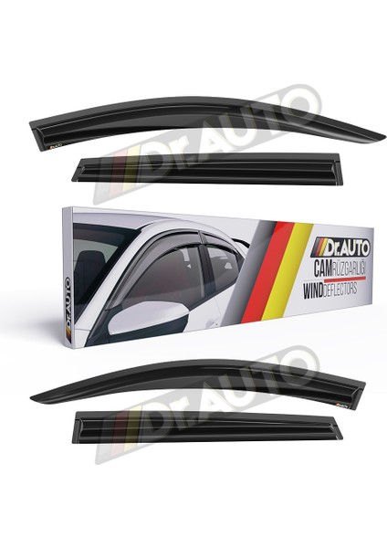 Nissan Qashqai 2014-2021 Arası Cam Rüzgarlığı 4lü modelleri