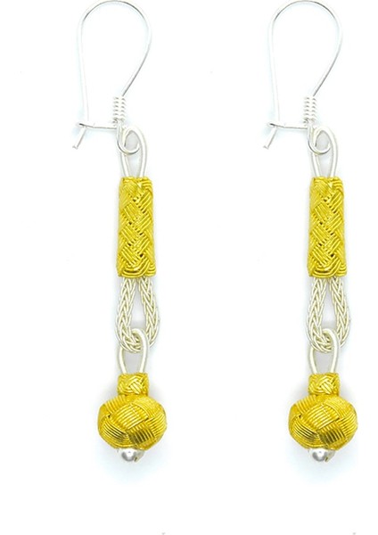 Kadın Kazaziye Gümüş Küpe