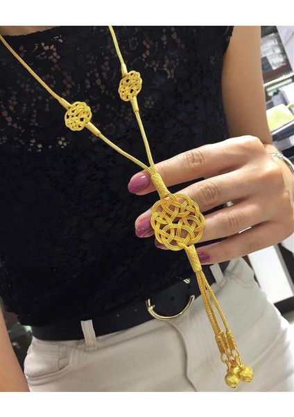 Kadın Aşk Düğümü Kazaziye Kolye fiyatları