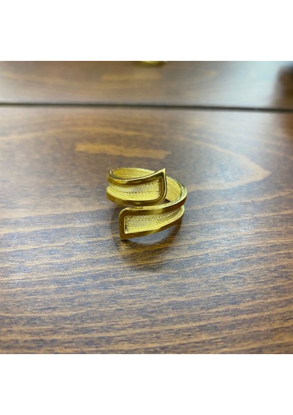 Kadın Gümüş Hasır Yüzük