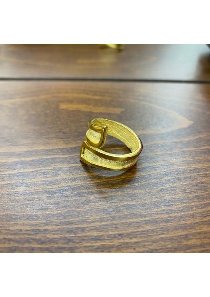 Kadın Gümüş Hasır Yüzük modelleri
