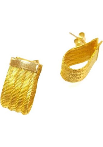 Kadın Trabzon Hasır Gümüş Küpe modelleri