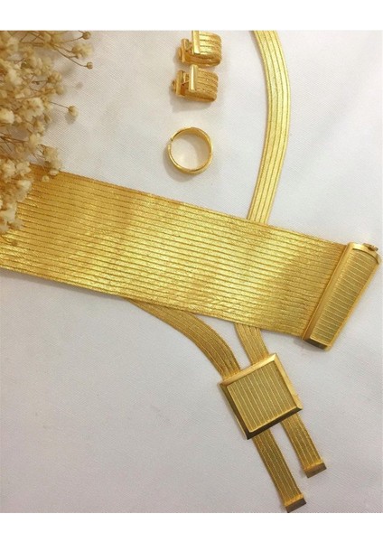 Kadın Gümüş 21 Sıra Bileklik 5 Sıra Fantazi Gerdanlık Trabzon Hasır Set