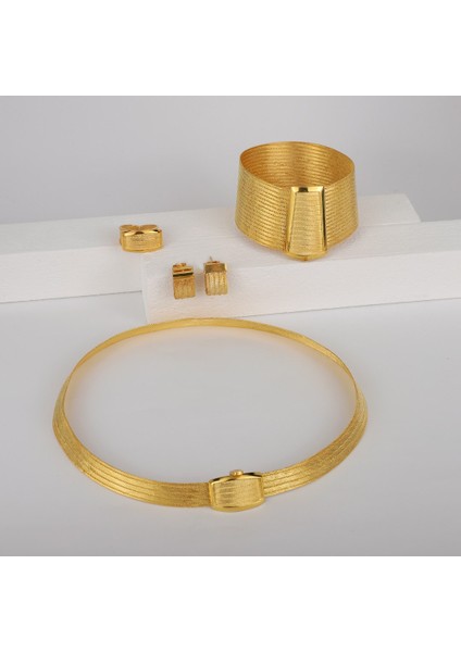 Kadın Gümüş 17 Sıra Bileklik 5 Sıra Gerdanlık Hasır Set fiyatları