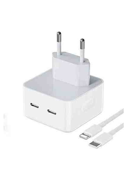 iPhone 50W Usb-C+C Hızlı Şarj