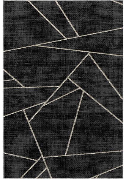 Dijital Mutfak Halısı Trend Keçe Kaymaz Taban Modern Shavonne Siyah fiyatları