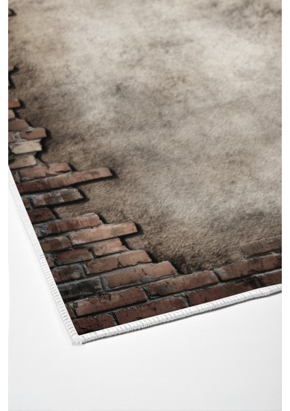 Dijital Mutfak Halısı Trend Keçe Kaymaz Taban Modern Kailey Gri fırsatları