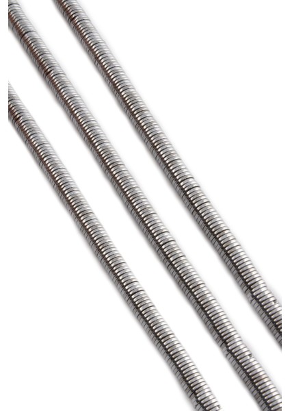 Hematit Doğal Taş Parlak Gümüş 6X1MM Dizi fiyatları