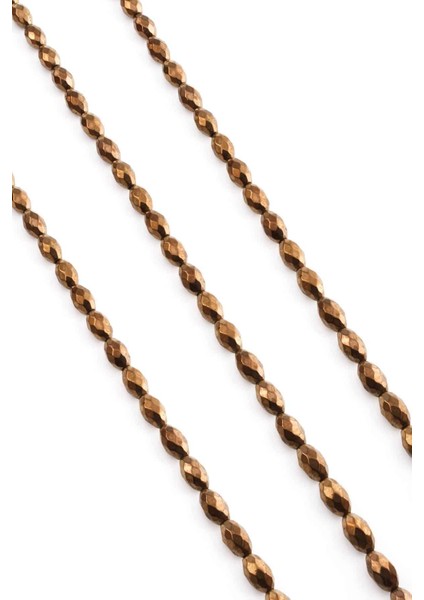Hematit Doğal Taş Parlak Kahverengi 5X8MM Dizi fiyatları