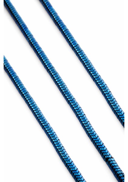 Hematit Doğal Taş Parlak Mavi 6X2MM Dizi fiyatları