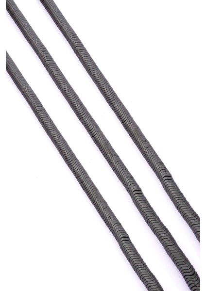 Hematit Doğal Taş Gri Rondela Kesim 6X1MM Dizi fiyatları