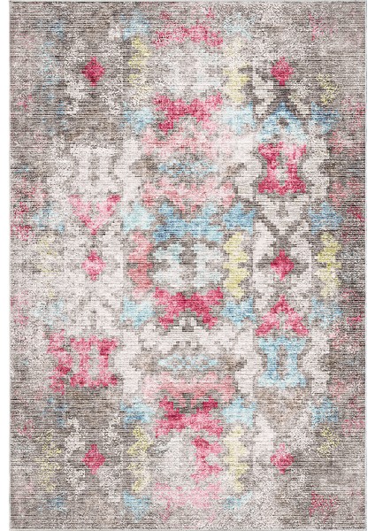 Dijital Mutfak Halısı Trend Keçe Kaymaz Taban Modern Gertie Renkli fiyatları