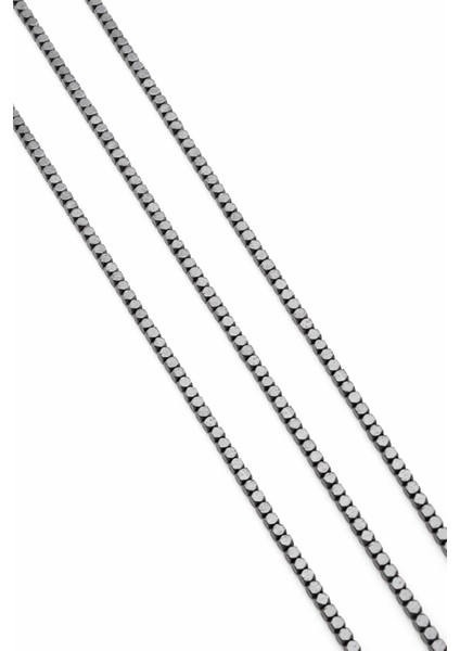 Hematit Doğal Taş Parlak Füme Küp Kesim 2X2MM Dizi fiyatları