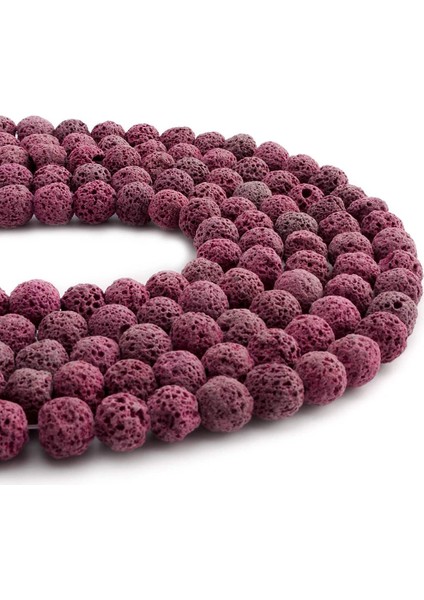 Lav Taşı Doğal Taş Mat Açık Pembe Küre Kesim 10MM Dizi fiyatları