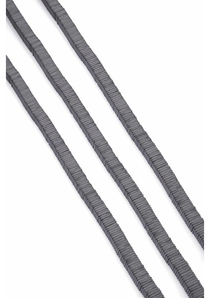 Hematit Doğal Taş Mat Gri Rondela Kesim 6X1MM Dizi fiyatları