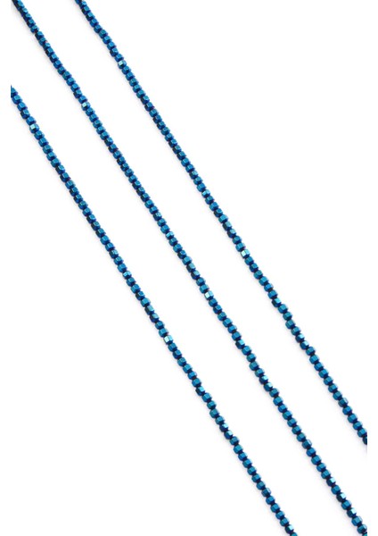 Hematit Doğal Taş Parlak Mavi Özel Kesim 2X2MM Dizi fiyatları