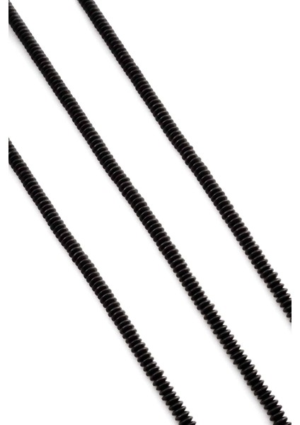 Hematit Doğal Taş Mat Siyah 4X1MM Dizi fiyatları